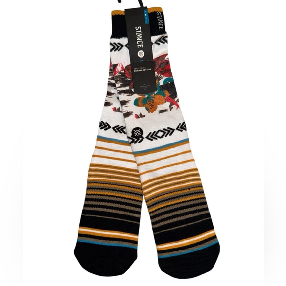 STANCE ARTIST SERIES SIZE LARGE/EXTRA LARGE IN COMBED COTTON THE PIDGIN NWT - Picture 1 of 5